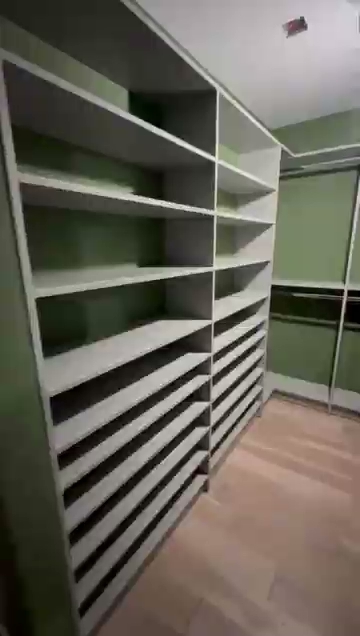 Custom walk-in closet project — video walkthrough